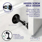 HEMOS PARTS SUS 304 SPRING SOFT CATCH HEAVY DUTY MAGNET DOOR STOPPER BOTH WALL & FLOOR MOUNT