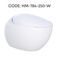 HEMOS BATHROOM SMART TOILET INTELLIGENT WATER CLOSET AUTOMATIC MULTI-FUNCTIONAL HM-784-250-W,G
