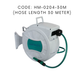 HEMOS 15/20/30M AUTOMATIC RETRACTABLE GARDEN SPRAYER HOSE REEL HOS AIR KEKILI (INCLUDE PVC HOSE)