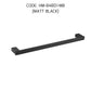 HEMOS BATHROOM FITTING SUS 304 TOWEL RACK PAPER HOLDER CHROME BLACK RAK BILIK MANDI 84SERIES