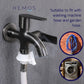 HEMOS BATHROOM FAUCET STAINLESS STEEL SUS 304 2TO1 TWO WAY TAP HM-3207