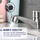 HEMOS BATHROOM FAUCET STAINLESS STEEL SUS PILLAR BASIN TAP HM-3203-MS