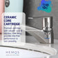 HEMOS BATHROOM FAUCET STAINLESS STEEL SUS PILLAR BASIN TAP HM-3203-MS