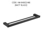 HEMOS BATHROOM FITTING SUS 304 TOWEL RACK PAPER HOLDER CHROME BLACK RAK BILIK MANDI 84SERIES