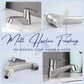 HEMOS BATHROOM FAUCET STAINLESS STEEL SUS PILLAR BASIN TAP HM-3203-MS