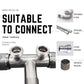 HEMOS STEEL TWO WAY TAP HM-3237-MS