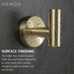 HEMOS SUS304 STAINLESS STEEL TOWEL HOOK WALL MOUNTED HANGER HMBF-83800