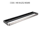 HEMOS BATHROOM FITTING ALUMINIUM ACCESSORIES TOWEL RACK HOLDER GREY BLACK RAK BILIK MANDI 84SERIES