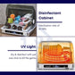LEVANZO 43L KITCHEN TABLEWARE UV ELECTRONIC DISINFECTANT CABINET DISH DRYER PENGERING PINGGAN KABINET DISFEKATAN WT-68A