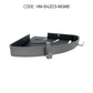 HEMOS BATHROOM FITTING ALUMINIUM ACCESSORIES TOWEL RACK HOLDER GREY BLACK RAK BILIK MANDI 84SERIES