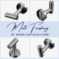 HEMOS SUS304 STAINLESS STEEL TOWEL HOOK WALL MOUNTED HANGER HMBF-83800