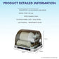 LEVANZO 43L KITCHEN TABLEWARE UV ELECTRONIC DISINFECTANT CABINET DISH DRYER PENGERING PINGGAN KABINET DISFEKATAN WT-68A