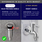 HEMOS BATHROOM FAUCET STAINLESS STEEL SUS 304 WALL HOSE BIB TAP HM-3226-MS