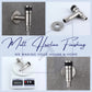 HEMOS BATHROOM FAUCET STAINLESS STEEL SUS 304 WALL HOSE BIB TAP HM-3226-MS