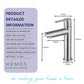 HEMOS BATHROOM FAUCET SUS 304 PILLAR BASIN SINGLE COLD TAP PAIP SINKI HM-333