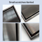[CLEARANCE SALES] 150 X 150 X 0.8MM STEEL FLOOR TRAP GRATING MATT BLACK HM-107-MB,101-MG