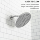 CORSA 150MM ROUND RAIN SHOWER HEAD CTS-561-C
