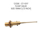 CITY BRASS COPPER 1/2" 3/4" 1" STOP COCK, 1/2" LOOSE KEY TAP, H/D & L/D DUTY BIB TAP, FLOAT VALVE