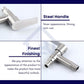 HEMOS BATHROOM FAUCET SUS 304 STAINLESS STEEL WALL HOSE BIB TAP HM-3216 (MATT GOLD, GREY, SILVER)