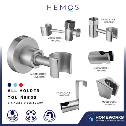 HEMOS PARTS SPRAYER HOLDER SHOWER HEAD BRACKET BIDET BOWL HOLDER ONLY