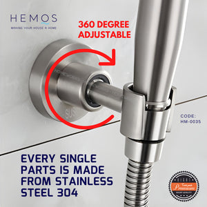 HEMOS PARTS SPRAYER HOLDER SHOWER HEAD BRACKET BIDET BOWL HOLDER ONLY