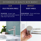 HEMOS BATHROOM FAUCET STAINLESS STEEL SUS304 PILLAR BASIN TAP MATT SILVER HM-3133