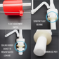 COMPACT BOTTOM INLET VALVE C/W ADJUSTABLE PLASTIC ROD 1054 BOTTOM INLET FLOAT VALVE HM-0191