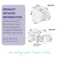 HEMOS PARTS SPRAYER HOLDER SHOWER HEAD BRACKET BIDET BOWL HOLDER ONLY
