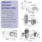 HEMOS PARTS SPRAYER HOLDER SHOWER HEAD BRACKET BIDET BOWL HOLDER ONLY