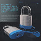 HEMOS 40/50MM/TUYA APP WATERPROOF ANTI-CUT FINGERPRINT DIGITAL SMART SENSOR PADLOCK HML-510,520-501