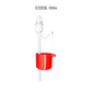 COMPACT BOTTOM INLET VALVE C/W ADJUSTABLE PLASTIC ROD 1054 BOTTOM INLET FLOAT VALVE HM-0191