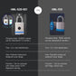HEMOS 40/50MM/TUYA APP WATERPROOF ANTI-CUT FINGERPRINT DIGITAL SMART SENSOR PADLOCK HML-510,520-501
