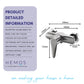 HEMOS STEEL MIXER BASIN TAP MIXER EXPOSED BATH SHOWER WITH TAP 3 MODE SHOWER SETS HM-11SERIES