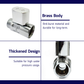 ANA 1/2" CHROME HANDLE MINI VALVE (FM) 2202#
