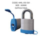 HEMOS 40/50MM/TUYA APP WATERPROOF ANTI-CUT FINGERPRINT DIGITAL SMART SENSOR PADLOCK HML-510,520-501