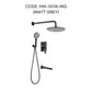 HEMOS BATHROOM BRASS 3 MODE CONCEALED MIXER SHOWER SETS MATT BLACK & GREY MANDIAN HM-13018-MB,MG