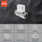ANA 1/2" CHROME HANDLE MINI VALVE (FM) 2202#