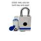 HEMOS 40/50MM/TUYA APP WATERPROOF ANTI-CUT FINGERPRINT DIGITAL SMART SENSOR PADLOCK HML-510,520-501