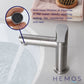 HEMOS BATHROOM FAUCET STAINLESS STEEL SUS 304 SILVER GOLD PILLAR BASIN TAP HM-3233