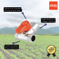 ANA 1/2" ALUMINIUM HANDLE 3-WAY MINI VALVE 1103-FMM