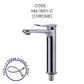 HEMOS BATHROOM FAUCET BRASS MATT BLACK PILLAR BASIN TAP HM-18009