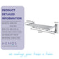 HEMOS BATHROOM FAUCET STEEL SUS304 SHELF TOWEL CLOTHES RACK HMBF81809,81819