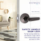 HEMOS 60-70MM TUBULAR LEVEL DOOR LOCK KUNCI TOMBOL PINTU RUMAH SILVER BLACK GREY HM-5201