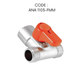 ANA 1/2" ALUMINIUM HANDLE 3-WAY MINI VALVE 1103-FMM