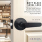 HEMOS 60-70MM TUBULAR LEVEL DOOR LOCK KUNCI TOMBOL PINTU RUMAH SILVER BLACK GREY HM-5201