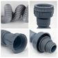 1 1/4'' & 1 1/2'' PVC FLEXIBLE OUTLET BATHROOM BASIN & KITCHEN SINK BOTTLE TRAP FLESIBLE PAIP SINKI