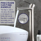 HEMOS BATHROOM FAUCET STAINLESS STEEL SUS 304 PILLAR BASIN COLD TAP KEPALA PAIP AIR BILIK MANDI