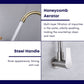 HEMOS KITCHEN FAUCET STAINLESS STEEL SUS 304 WALL SINK TAP HM-3202 (GUNMETALGRAY, GOLD, SILVER)