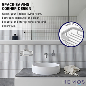 HEMOS BATHROOM SANITARYWARE SUS304 STEEL SOAP HOLDER HMBF-83808