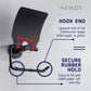 HEMOS BATHROOM FAUCET STAINLESS STEEL SUS 304 PAPER HOLDER HM-83807 (MATE BLACK,SILVER)
